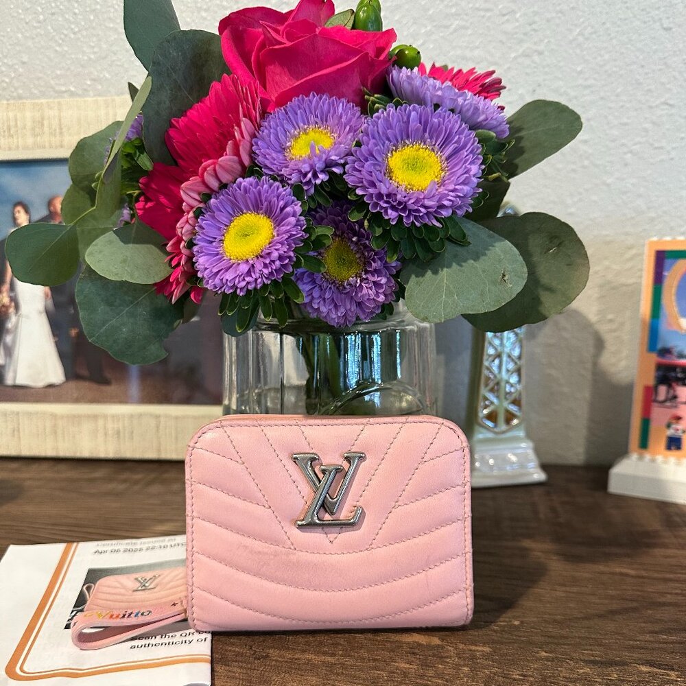 Louis Vuitton Pink New Wave Wallet